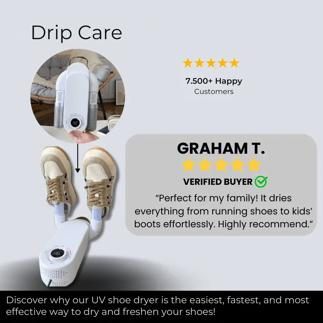 Drip Care - UV Deodoriserende Schoenendroger